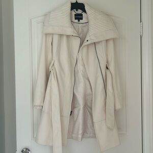 Express cream peacoat